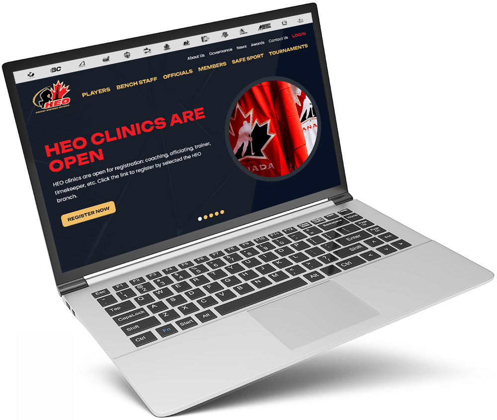 Client site on laptop (ACC)