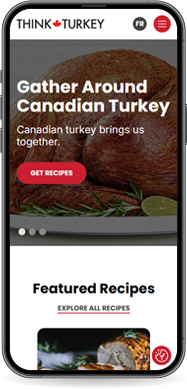 Canadian Turkey site on mobile