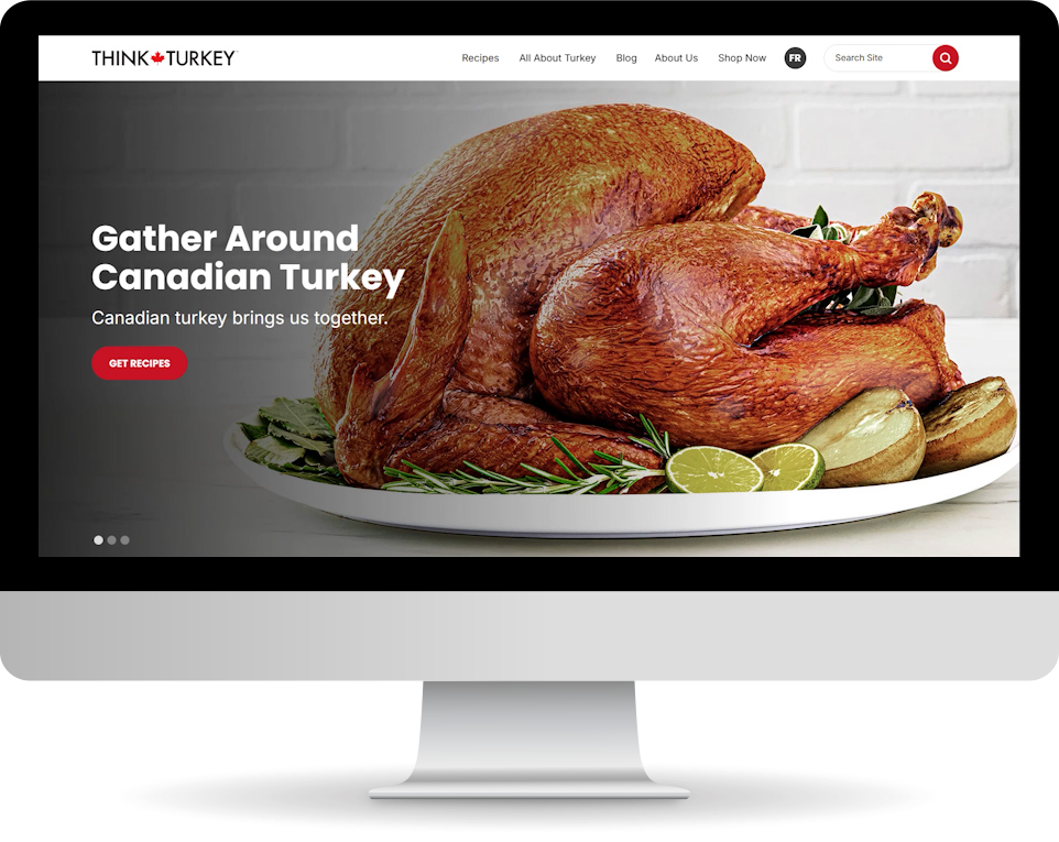 Canadian Turkey site on desktop