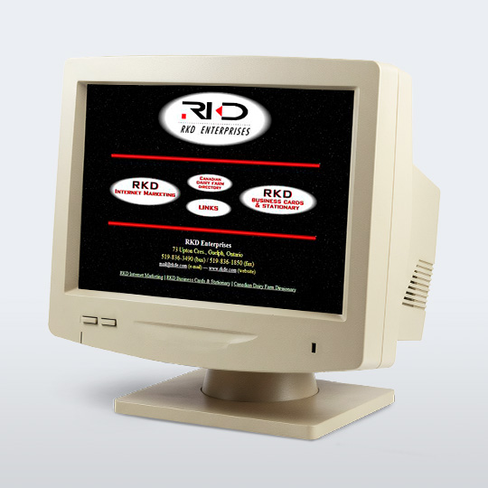 One of RKD's first websites